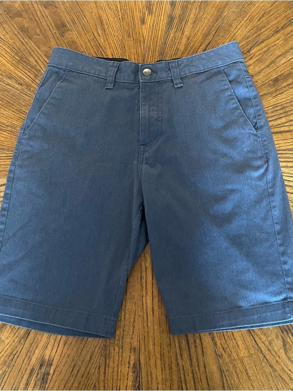 Volcom Men's Navy Cotton Blend Shorts